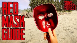 How to Get and Use Red Mask - Sons of the Forest Guide