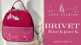 Sewing the Brivet Backpack from Moose Fibre Co
