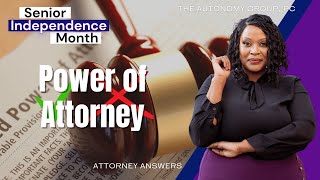 What can a power of attorney do and not do? | Attorney Answers | The autonomy Group, PC