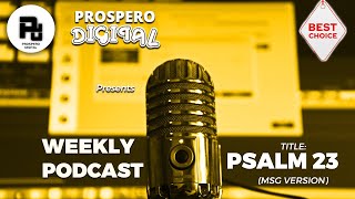 Psalm 23 - The Message Bible Version (MSG) (Spoken Word)