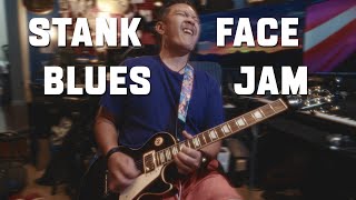 Stank Face Blues Jam | Purple Gibson Les Paul Standard | Clean Tone