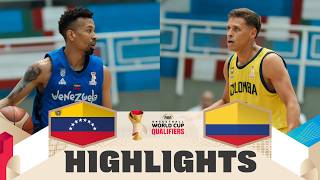 Venezuela 🇻🇪 v Colombia 🇨🇴 | Highlights | FIBA Basketball World Cup 2027 Americas Qualifiers