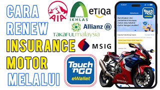 Cara Renew Insurans Motor Online