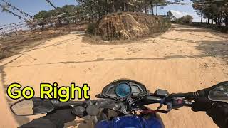 Solo Bike Ride: Sankhu to Viral Jarshin Pauwa in Fast Forward! 🏍️🚀