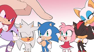 SONIC CHIBIS AND FINGER ULTIMATE COMPILATION
