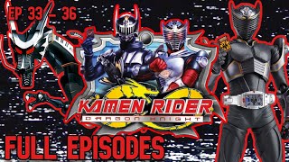🐲🏍️ Kamen Rider Dragon Knight | EP 33 - 36 | Full Episodes HD & Commercials | Kamen Rider Onyx 🐲🏍️