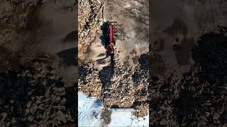 Aerial of the Pro-HDXL #woodprocessor from @TimberwolfEquip