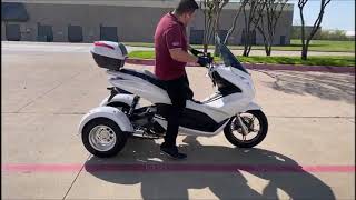 Icebear Q6 150cc Trike @MEGAMOTORMADNESS.COM