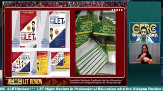 LET Night Review in Professional Education with Mr. Vincent C. Bayawa, LPT, Top 1