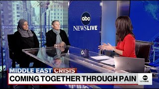 ABC News Live Interviews Parents Circle Members Robi and Layla