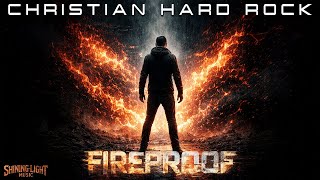 Shining Light Music - Fireproof (Lyric Video) | Christian Hard Rock