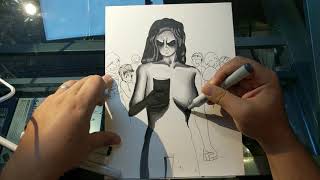 Inktober: Drawing Mindless & Discussing Facebook