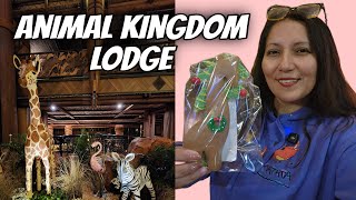 Animal Kingdom Lodge | NEW Gingerbread Animals Display, Decor & Treats