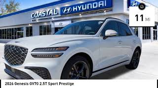 2026 Genesis GV70 Melbourne FL G32199