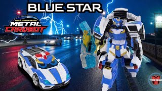 SamG Entertainment Metal Cardbot Blue Star (Blue Cop US Version)
