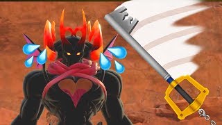 Dark Inferno VS Kingdom Key Keyblade Only (No Transformations) | Kingdom Hearts 3