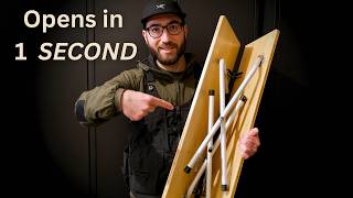 Snow Peak Single Action - The Best Designed Camp Table?