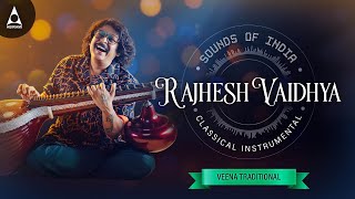 Veena Music By Rajhesh Vaidhya | Veena Instrumental Classical Music | For Improve Memory Focus