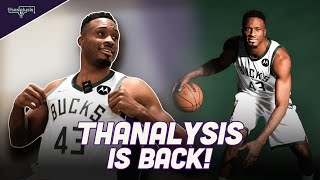 We're BACK! Thanasis Antetokounmpo returns to the Milwaukee Bucks: NBA Media Day.