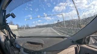 From Wilkes Barre to Blakeslee Highways 81 north to 115 South Pennsylvania