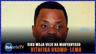 SIKU MOJA VILIO NA MANYANYASO VITAFIKA UKOMO - LEMA