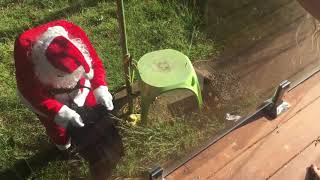 Santa Visits Olivia, Isobel & Emily - Christmas Eve 2019