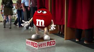 M&M's Character Election Advert 2015