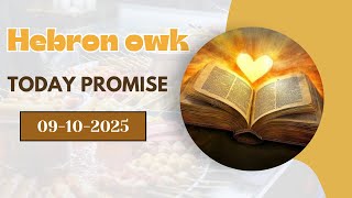 #మీరు దేవుని ఆలయము #Daily Promise 09-10-2025#Hebron Owk#Bro.Manohar.GS# 9441150467#