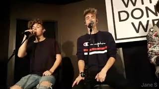 Why Don't We - Nobody Gotta Know (Live at Boom Chicago, Amsterdam)