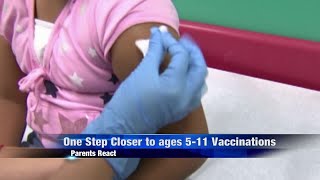 Parents react to FDA panel recommending Pfizer for 5 to 11-year-olds