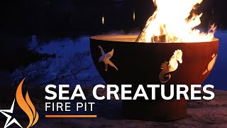 The Sea Creatures Fire Pit by Fire Pit Art