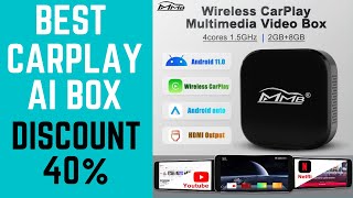 MMB CarPlay Ai Box Andriod 11 0 Wireless CarPlay Netflix Youtube Android Box Car Multimedia Video Pl