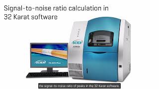 Signal-to-noise ratio calculation in 32 Karat software | SCIEX Help & How-to