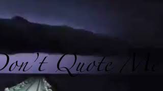 Tony Storm - Don’t Quote Me ( prod. by Firearmz )