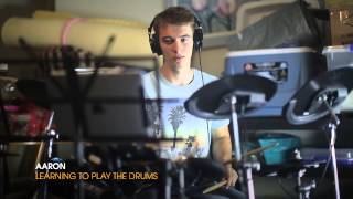 Learn to play drums at Learning Fever