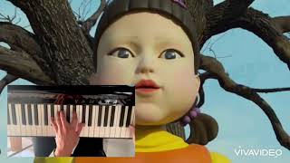 Squid Game Green Light Red Light Meme Beat Groove Piano Improvisation Music