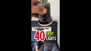 Replacing 40+ Spotlights... But the Real Challenge? The Ceiling Might Give Up Before We Do


This is