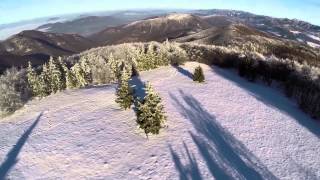 Strážov - Horná lúka (first winter day 2013)