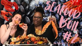 SEAFOOD BOIL | MK BITES BUTTER SAUCE | MUKBANG EATING SHOW
