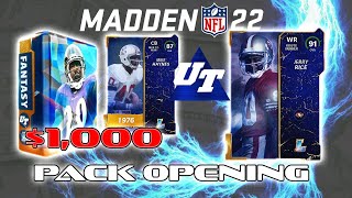 MUT NOOB $1000 PACK OPENING - PART 3 - LEGENDS FANTASY BUNDLE - MADDEN 22