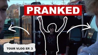 Johnnie Guilbert Pranked us (Tour Vlog Ep. 3)