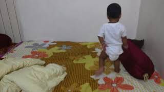 Ghazi and Maryam playing