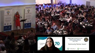 Community Living Ontario / RWA receives Community Partner Award, Make A Buzz Ottawa, May 11, 2023