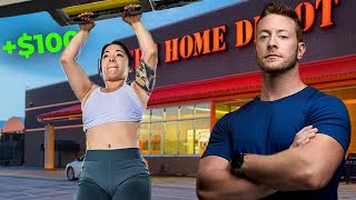 Hang for 100 Seconds, WIN $100! (at Home Depot)
