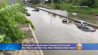 People 'Suffering' From Flood; Parts Of I-94 Still Closed