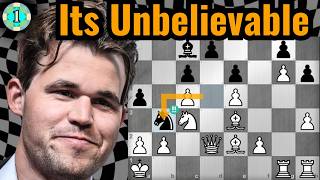 Carlsen's Chess Just Left The GALAXY! "Only Computers & Tal Can Sacrifice Like THIS!"