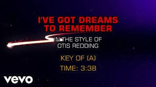 Otis Redding - I've Got Dreams To Remember (Karaoke)