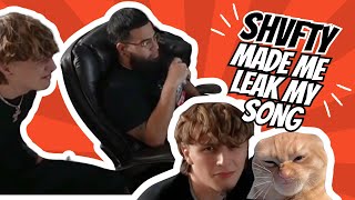 SHVFTY Made Me Leak My Song on His IRL Stream & The Chat Cooked Me😭
