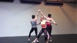 Rehearsal for Brodmann Areas. Choreography Julia K Gleich
