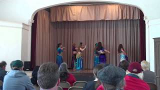 Belllydance Spokane Women's Center May 5th Sultana Advanced Class